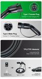 Kolanky 32A 7.2KW EV Charging Cable Type2 To Type1 Cable For Electric Vehicle Cars 3.5/4M Use Public Charging Stations