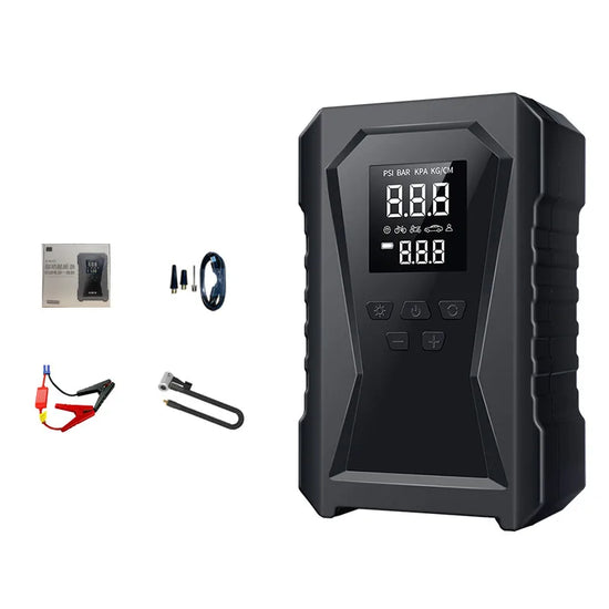 XMSJ Portable Car Jump Starter & EV Power Bank (6000–10000mAh, 1000A Peak)