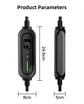 EVSELink 3.5KW 16A Type 2 Portable EV Charger with LCD Screen (5M Cable)