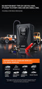 XMSJ Portable Car Jump Starter & EV Power Bank (6000–10000mAh, 1000A Peak)