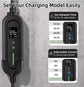 EVSELink 3.5KW 16A Type 2 Portable EV Charger with LCD Screen (5M Cable)