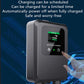 Elenxs 7KW 32A EV Wallbox Home Charger with LCD Screen & Type 2 Cable (5M)