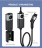 Type 2 EV Wallbox 3.5–22KW with Bluetooth & App Control (7M Cable)